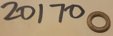 Distanzscheibe Lager 20136 1,6mm