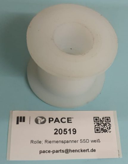 Rolle; Riemenspanner SSD; weiß